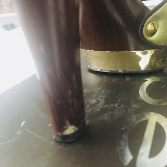 Bebe Greyson Brown Open Toe Heel - Picture 4 of 4